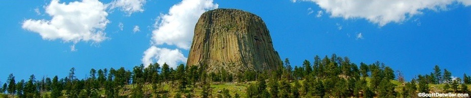 Devil's Tower, Wyoming by sdetwiler